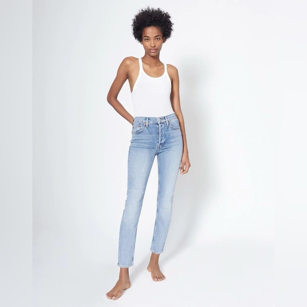 RE/DONE 90S High Rise Ankle Crop Size 25